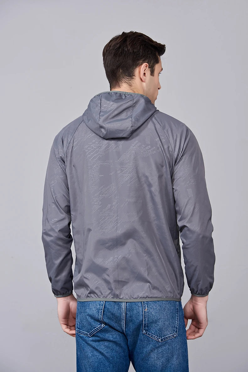 Unisex Waterproof Hiking Jacket – Quick-Dry Outdoor Windbreaker